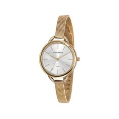 Relógio Mondaine Feminino Analógico Dourado 53612LPMVDE1