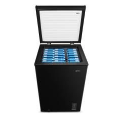 Freezer Horizontal Midea 100 Litros Digital FlexBeer Preto CBA10P2 – 220 Volts