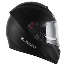 Capacete Ls2 Vector ff397 Monocolor Preto Fosco