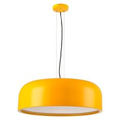 Pendente Baccino, 3X, soquete E27, Amarelo Brilho, Avant