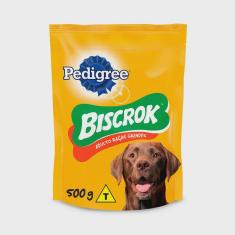 Biscoito Pedigree Biscrok Maxi para Cães Adultos de Raças Grandes - 500g