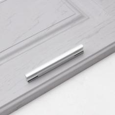 Armário de cozinha alças de armazenamento armário guarda-roupa cômodas cromo preto prata maçaneta da porta gaveta puxa botões ferragem, 201,96mm dois, tom