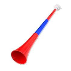 Buzina dobrável para estádio 61 cm Vuvuzela de plástico Vuvuzela buzina de sopro buzina para eventos esportivos, jogos de formatura, escola, esportes, artigos de festa, acessórios para lembrancinhas