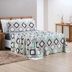 Jogo de Cama King 100% Algodão Malha Quality 04 Peças Harmony - BIA EN