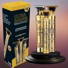 Trimmer Multi Uso Potente Ultra Barber Maxshave 10 Watts - Lamina De T