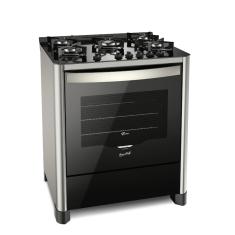 Fogão 5 Bocas Fischer Gran Cheff Acendimento Automático - Silver