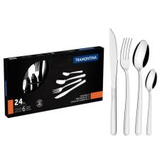 Faqueiro Búzios 24 Peças em Aço Inox com Facas para Churrasco para Mesa Posta Tramontina