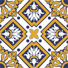 Adesivo De Parede Azulejo Português Rolo 2mx45cm Mod340