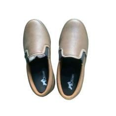 Tenis Infantil Iate Sem Cadarco Marrom 33-Masculino