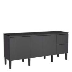 Balcão Buffet Cozinha Sala de Jantar com Tampo 200cm Cisne Cozimax Pre