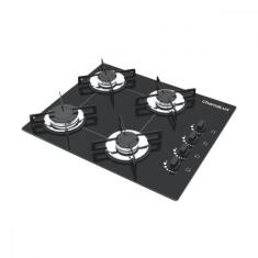 Cooktop 4 Bocas GLP 44 Bivolt Chamalux, Bivolt, Preto
