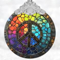 Enfeite de Natal 2024, decoração de Natal, enfeites de árvore de Natal de vitrais, liquidação de enfeites de Natal, enfeite de presente de 2024, presente de Natal para amigos, familiares e colegas de