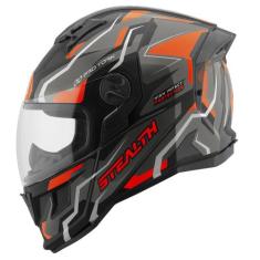 Capacete Stealth Hawk Moto Fechado Feminino Masculino Pro Tork Proteçã