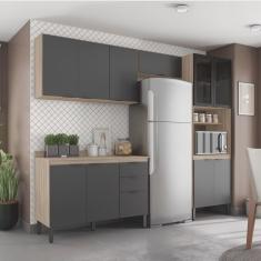 Cozinha Completa Firenze 04 Peças 11 Portas e 02 Gavetas Demóbile