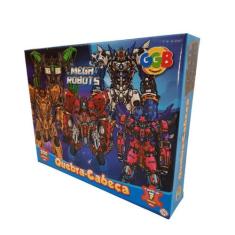 Quebra Cabeça Mega Robots 200 Peças 1069 GGB