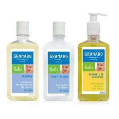 Kit Higiene do Bebê Shampoo + Condicionador + Sabonete - Granado