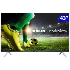 TV 43 Polegadas Semp Led Smart Full Hd Comando Voz (mh) 43s5300