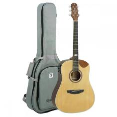 Violao Eletrico Strinberg Folk Aço Sd201Hc Ns Natural Fosco