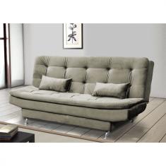 Sofá Cama 3 Lugares Salome Matrix - Cappucino