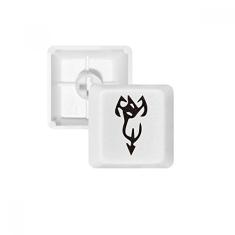 Kit de atualização de teclado mecânico PBT teclado mecânico com sobrenome chinês com inscrição óssea