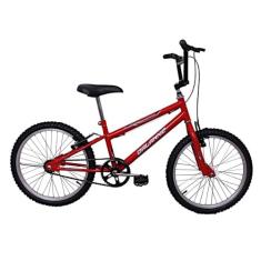 Bicicleta Masculina Aro 20 Freestylles Cor Vermelha