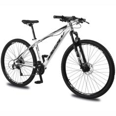 Bicicleta aro 29 KRW Alumínio 27 Velocidades Freio Hidráulico Suspensão dianteira Mountain Bike KR4