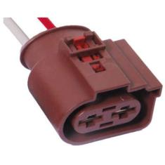 Chicote Reparo 2 Vias Eletroventilador Fio 4Mm - RAINHA DAS SETE