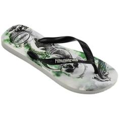 Chinelo Havaianas Harry Potter 4141763, Branco, 33