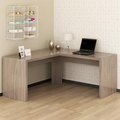 Mesa para Escritório Angular em L 157,3x157,3cm ME4116 - Tecno Mobili,