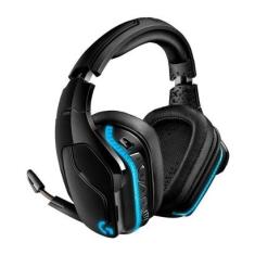 Headset Gamer Sem Fio Logitech G935 - Som Surround 7.1 - LED RGB Lightsync - Preto - 981-000742-Unissex