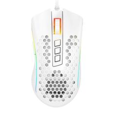Mouse Gamer Redragon Storm Elite RGB M988W Lunar White 