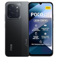 Smartphone Xiaomi Poco C85 NFC Preto 6GB RAM 128GB ROM