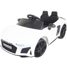 Aluguel Mini Carro Elétrico Infantil com Controle Remoto Audi 12v Branco