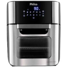 Fritadeira Elétrica Sem Óleo Air Fry Philco Oven PFR2200P 12L - Preta