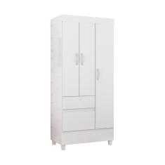 Guarda-roupas Solteiro 3 Portas Cr35186 Branco