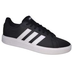 Tênis adidas Grand Court Base 2.0 Simp Masculino - Branco/Preto