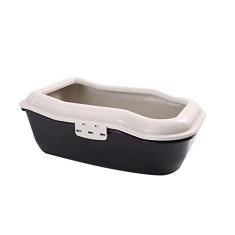 Bandeja Higiênica Gatos DuraCats FurBox Preto