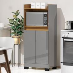 Balcão para Cozinha 2 Portas 1 Nicho Jet Luxo - Moveis Primus