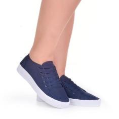 Tênis Wayke Casual Feminino Adulto, Azul marinho, 36