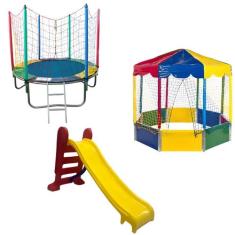 Cama Elástica Pula Pula Trampolim 1,83m Piscina de Bolinhas Oitavada 2
