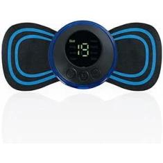 Massageador Elétrico com Eletroterapia EMS para o Pescoço e Perna