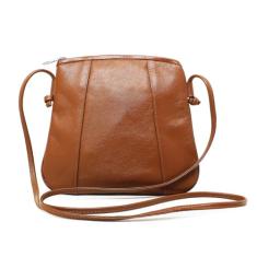 Bolsa a Tiracolo Feminina Couro Legítimo Relicário - Laila (Caramelo)