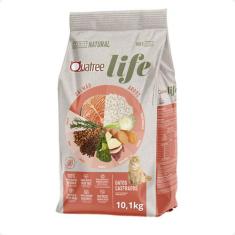 Ração Quatree Life Gatos Castrados Salmão e Arroz - 10,1Kg
