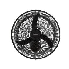 Ventilador Parede Preto 50cm New Plástico 130W Ventisol 220V