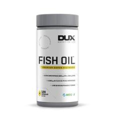 Ômega 3 Fish Oil Dux - Pote com 120 cápsulas - Dux Nutrition, Sem Sabo