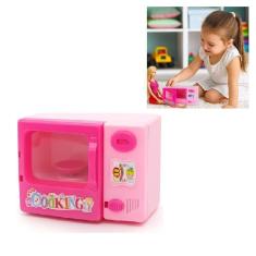 Mini Microondas Infantil Cozinha Brinquedo Forno Didático Para Criança Boneca