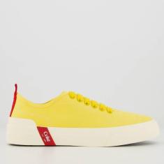 Tênis Coca Cola Charlotte Canvas Amarelo-Unissex