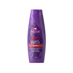 Shampoo Aussie Cachos e Crespos Ativados Limpeza Delicada e Hidratante