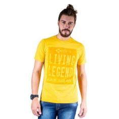 Camiseta Mister Fish Estampado Living Legend Masculina-Masculino