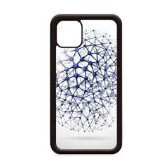 Estrutura atômica ilustração física para iPhone 12 Pro Max capa para Apple Mini Mobile Case Shell